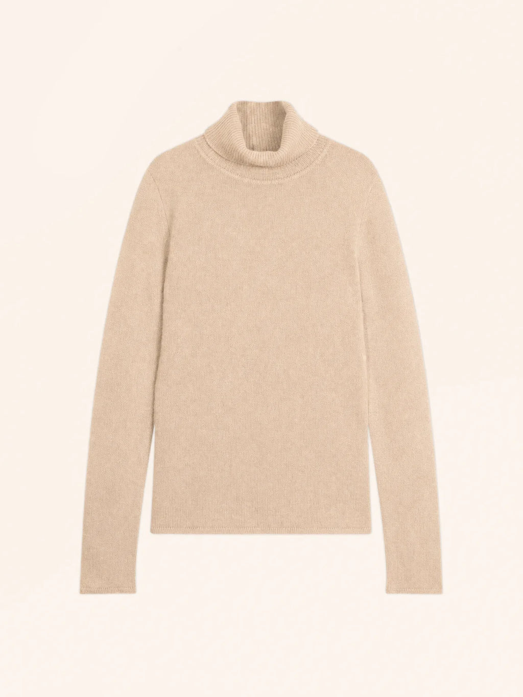 MATT pullover rollkragen 4-fädig sand