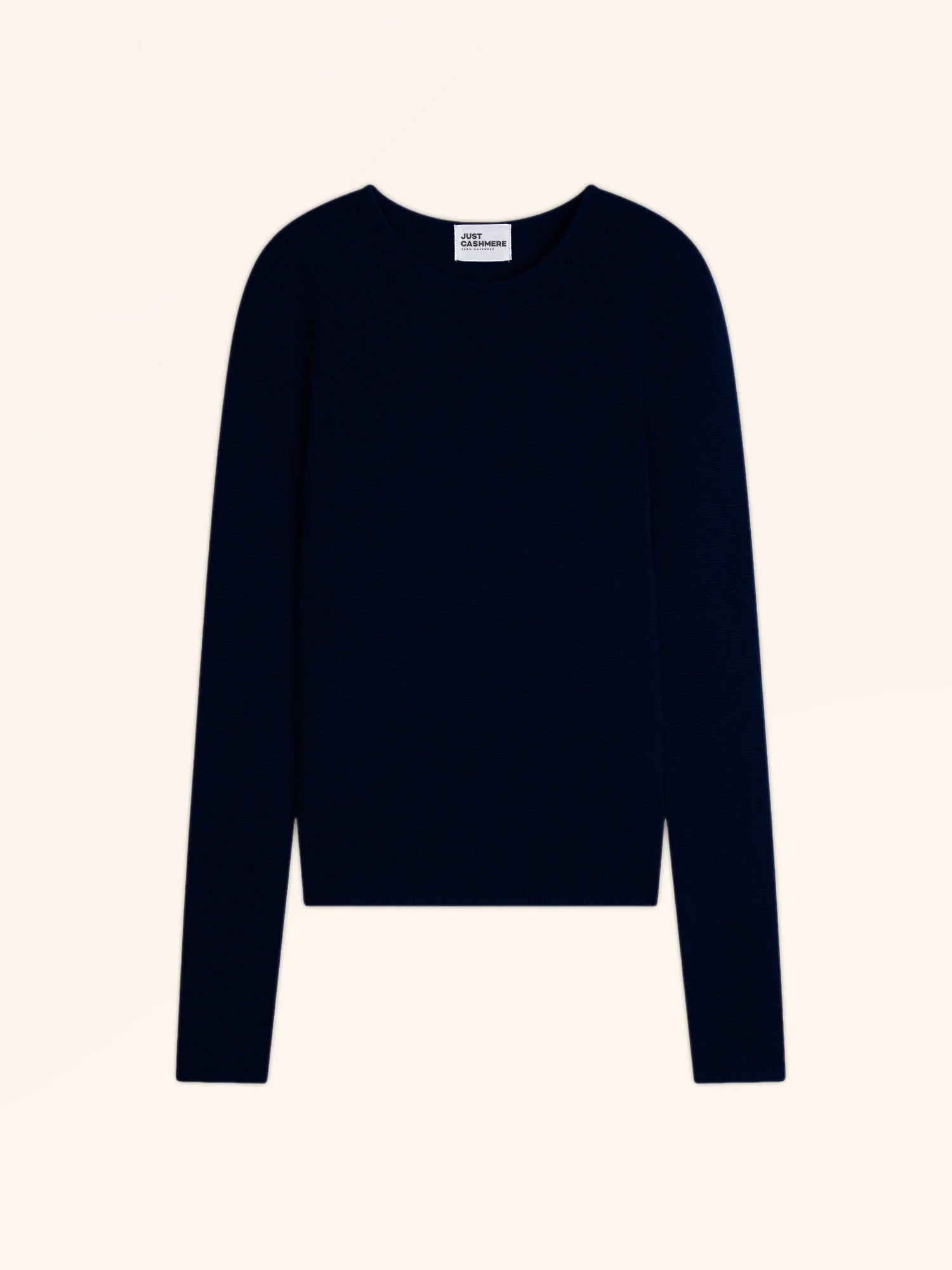 JOYCE pullover rundhalsausschnitt 4-fädig marineblau