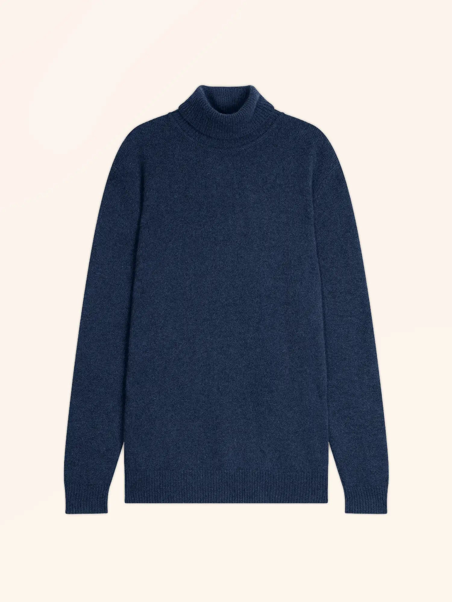 SACHA pullover rollkragen 4-fädig océan meliert