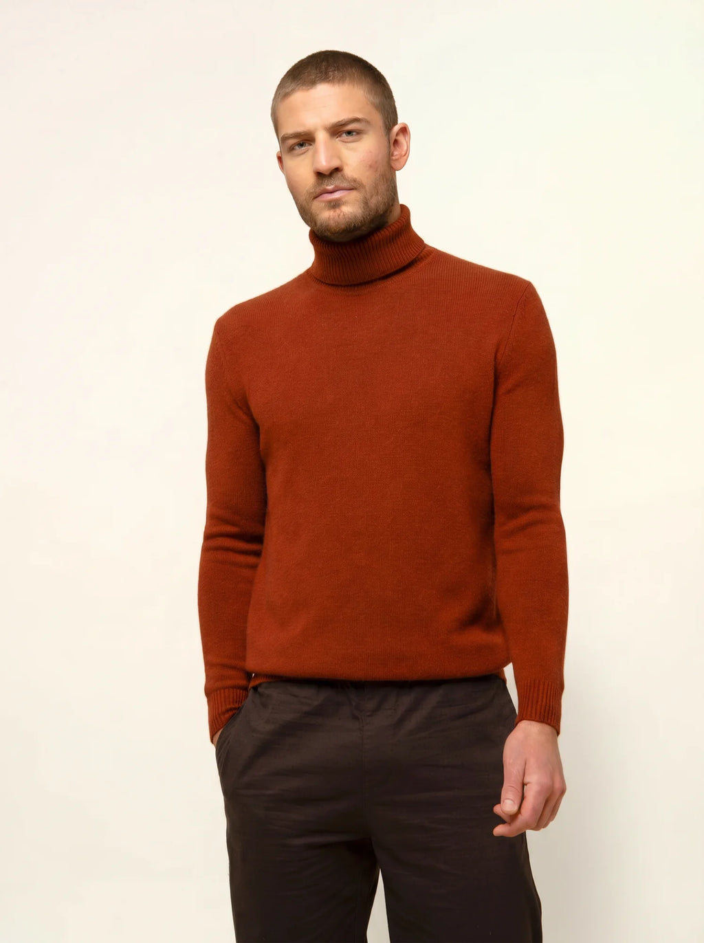 SACHA pullover rollkragen 4-fädig écureuil