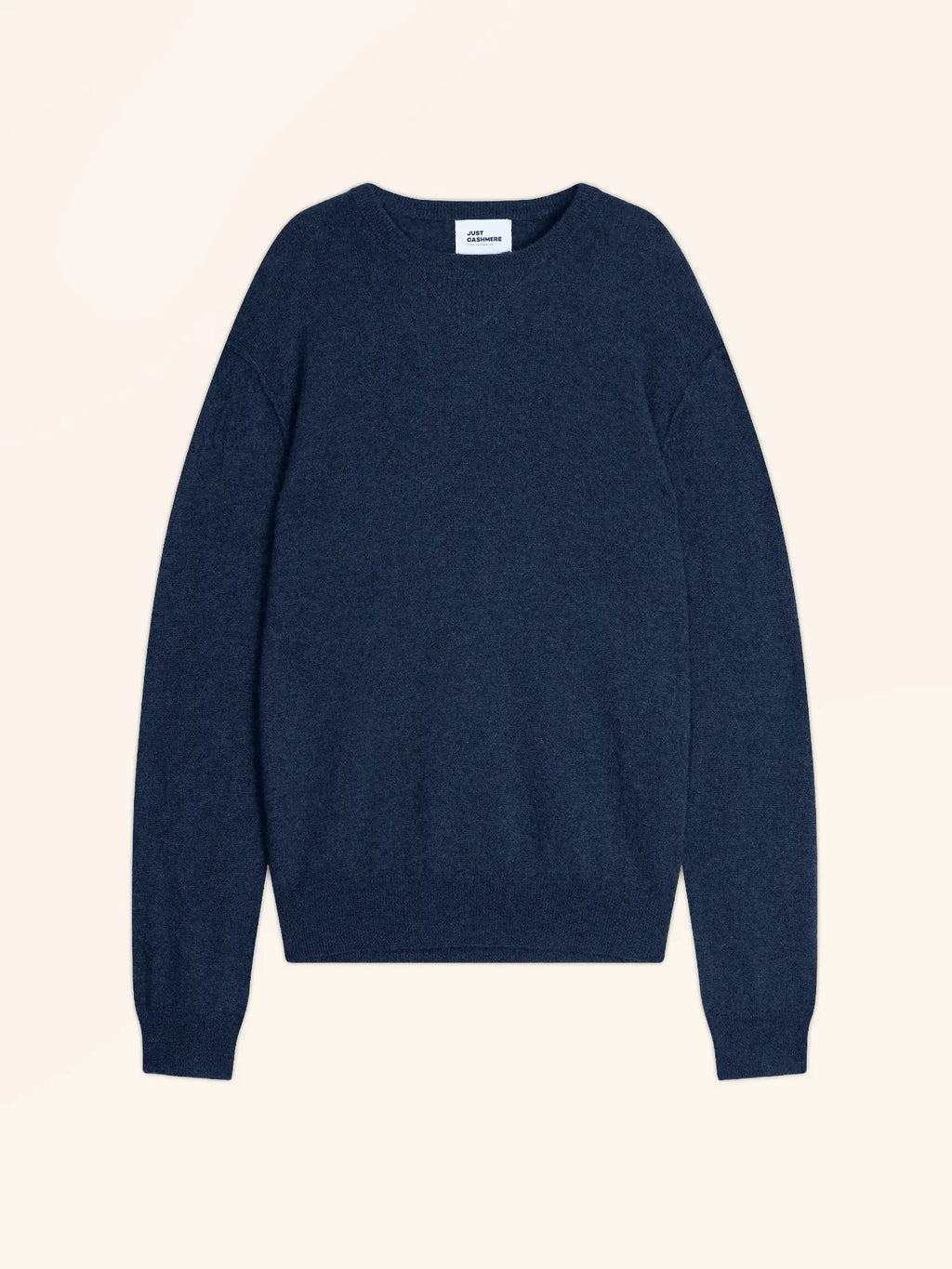 NOE pullover rundhalsausschnitt océan meliert