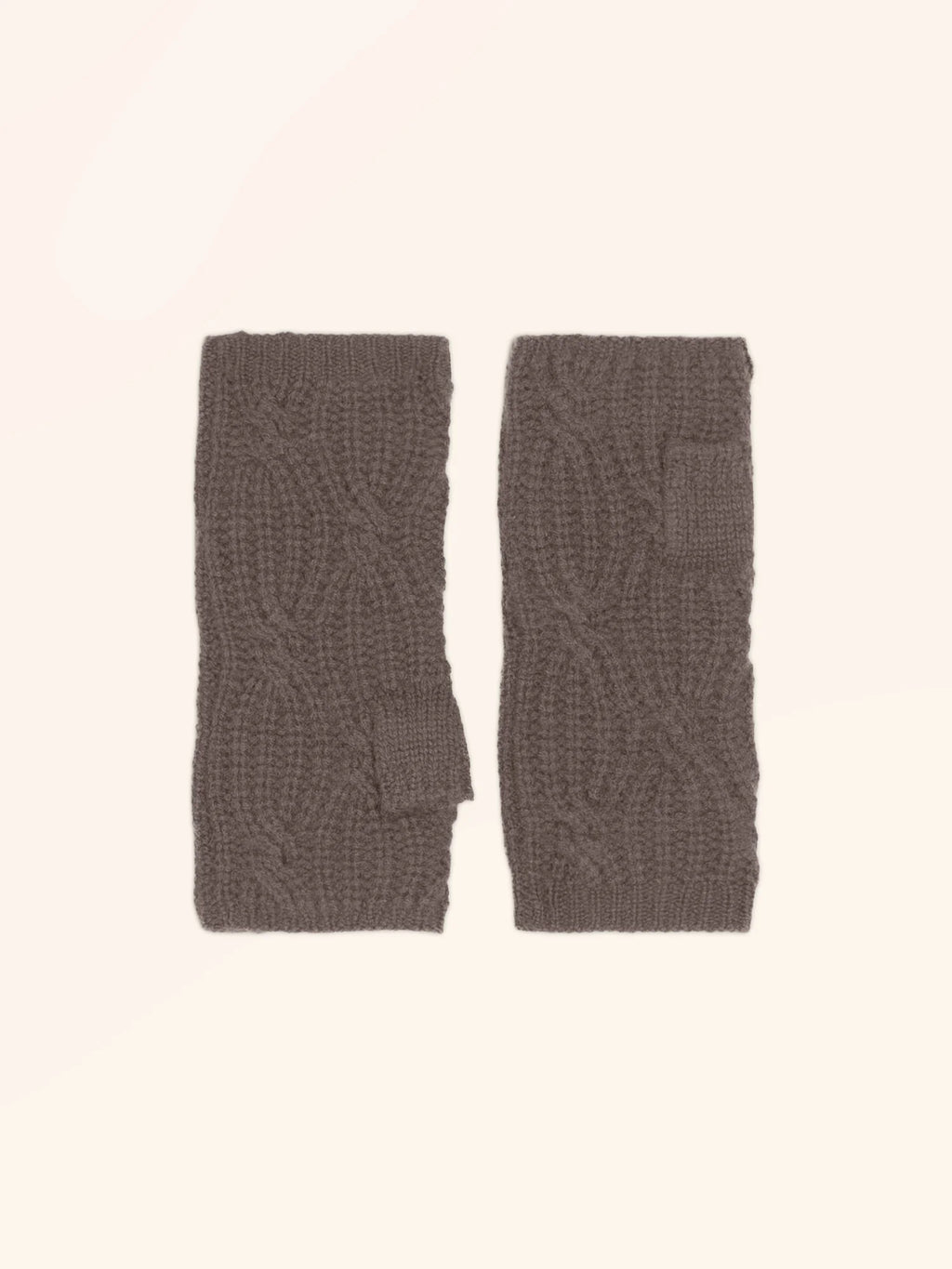 BALE mitaines 6 fils taupe chiné