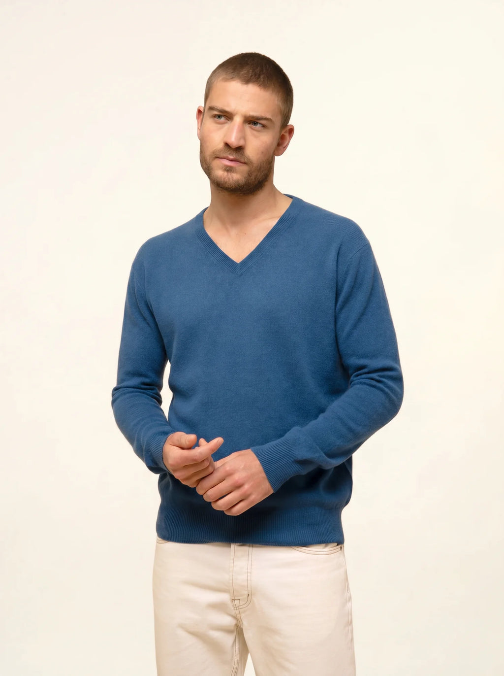WALT pullover v-ausschnitt paon