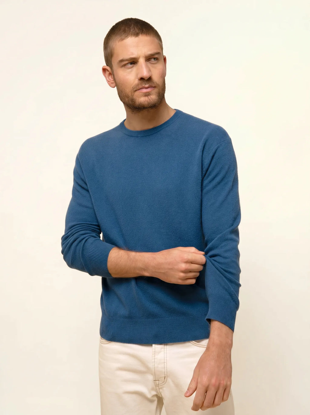 HOWARD pullover rundhalsausschnitt paon