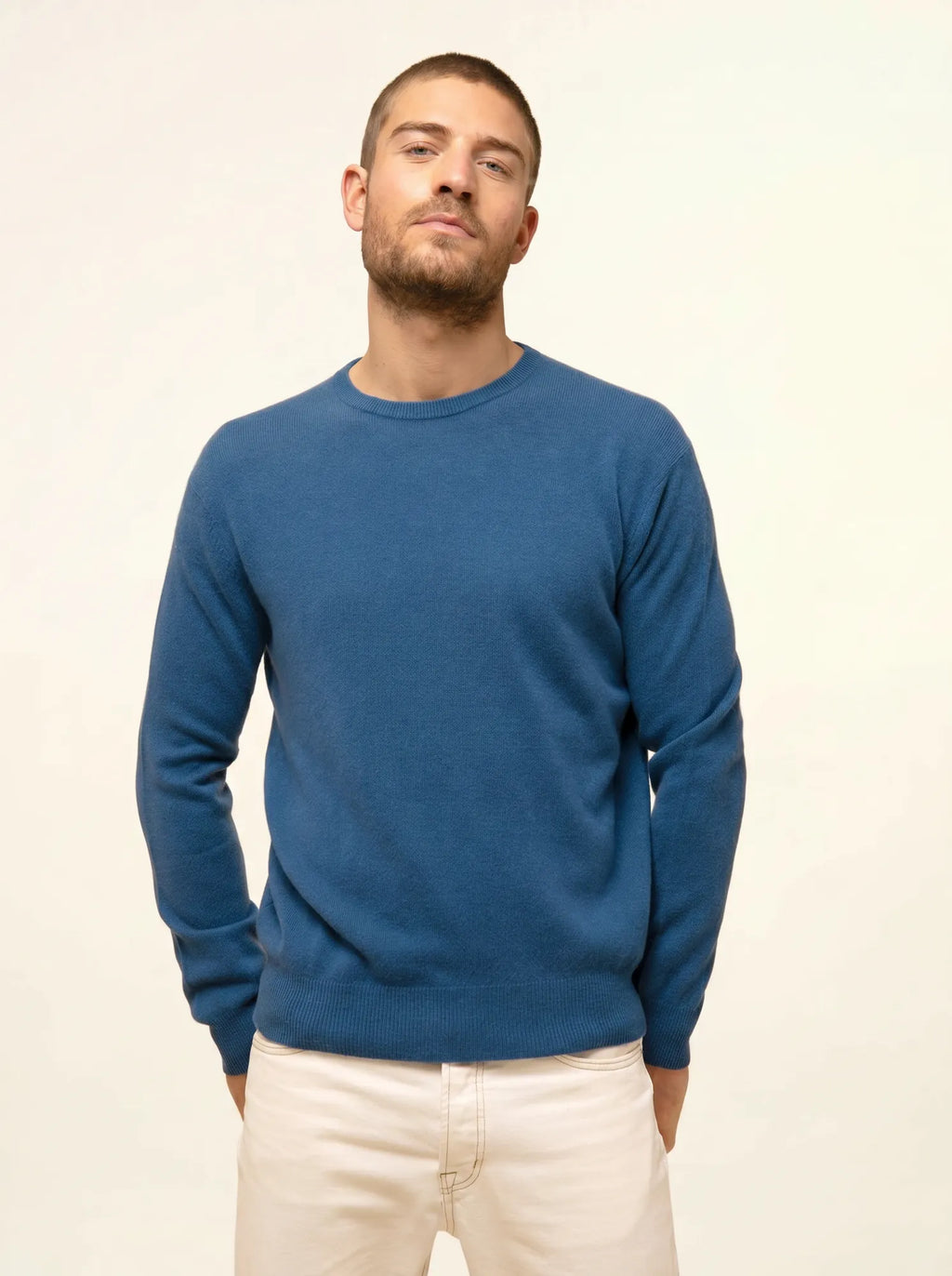HOWARD pullover rundhalsausschnitt paon