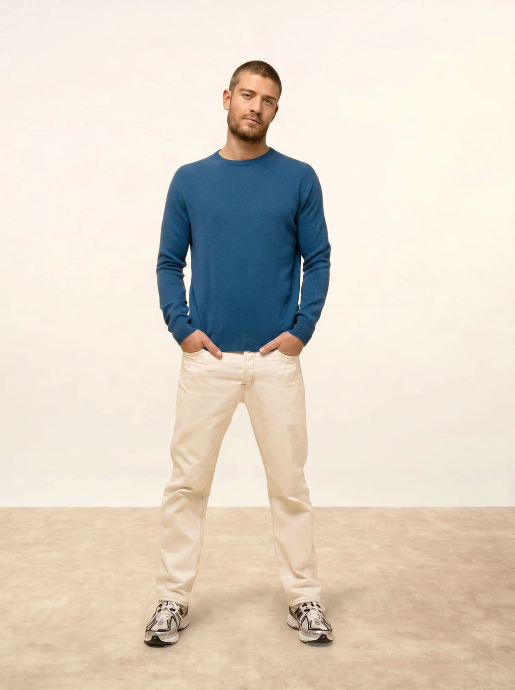 HOWARD pullover rundhalsausschnitt paon