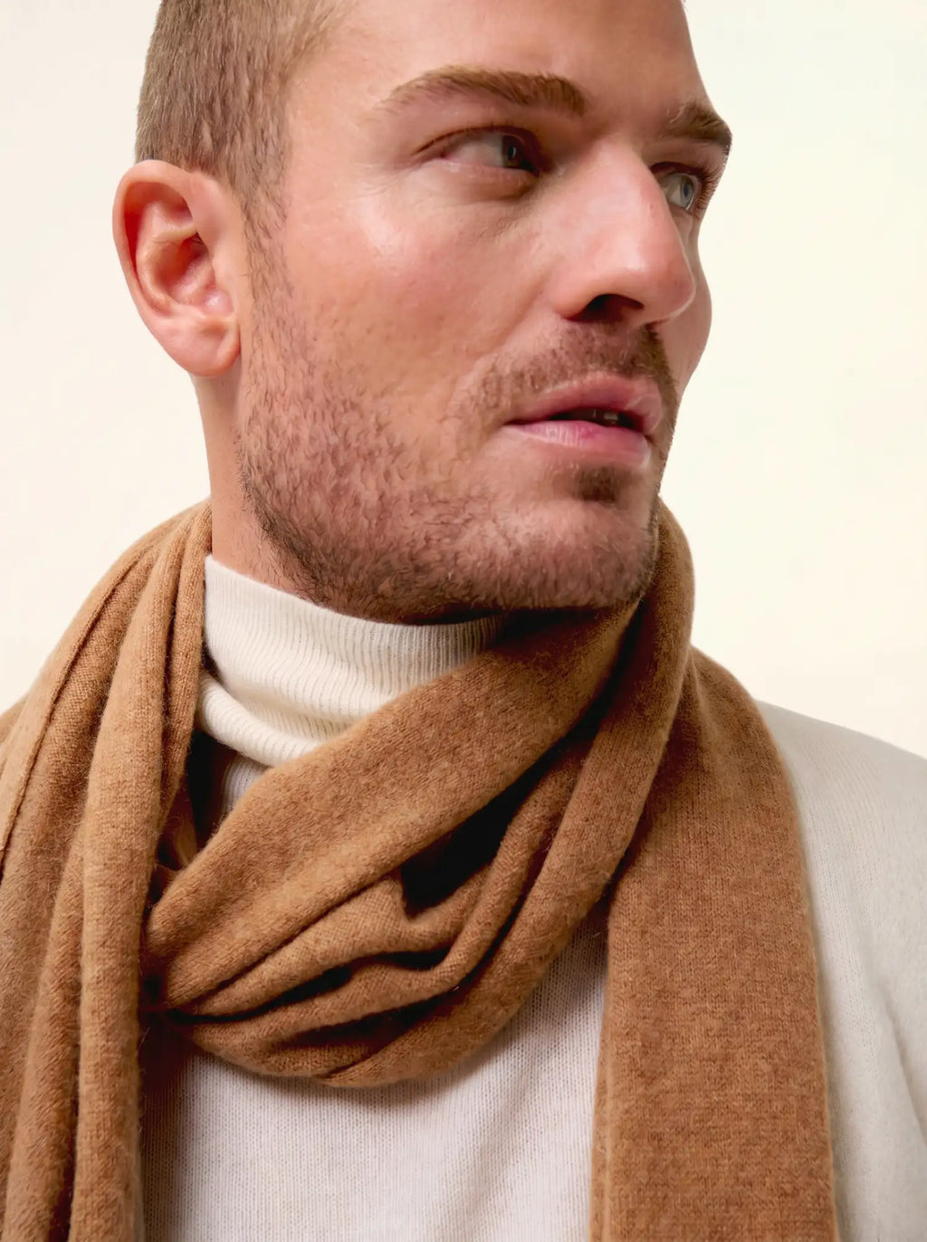 SPENCER schal noisette