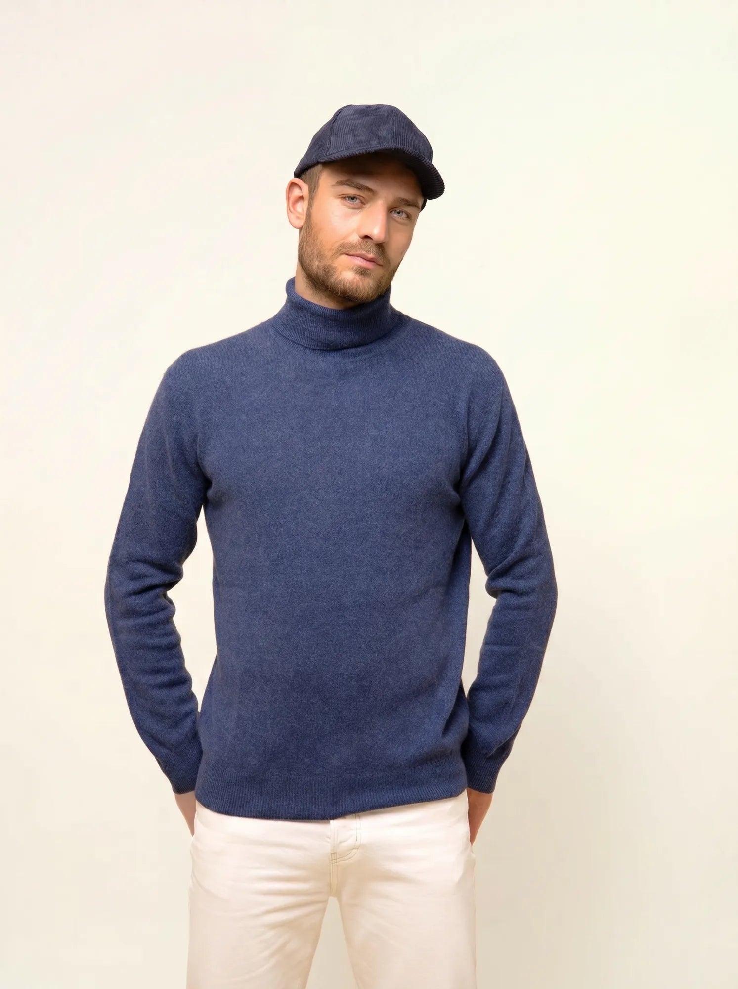 CONNOR pullover rollkragen océan meliert