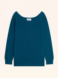 KAREN Pull Col Bateau Paon