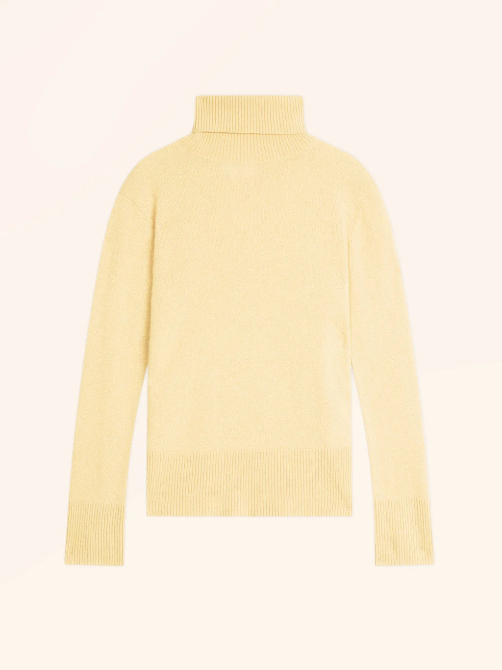 LEXIE pullover rollkragen limonade