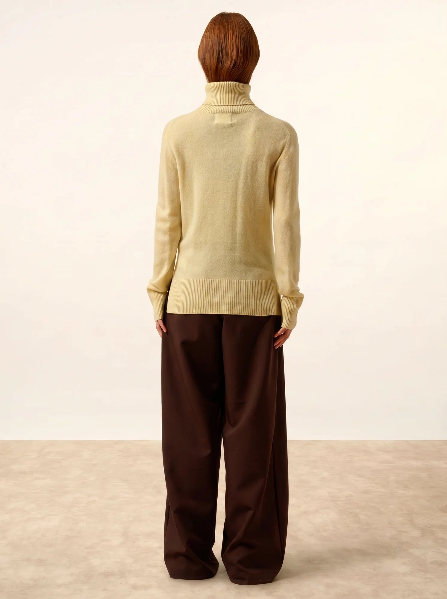 LEXIE pullover rollkragen limonade