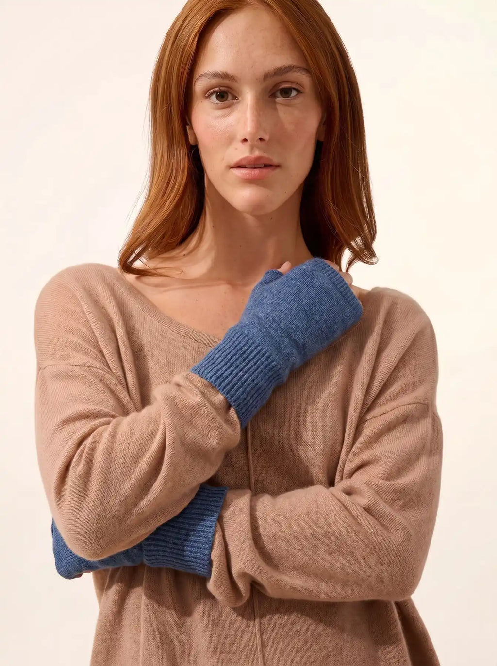 ZOE mitaines bleu denim