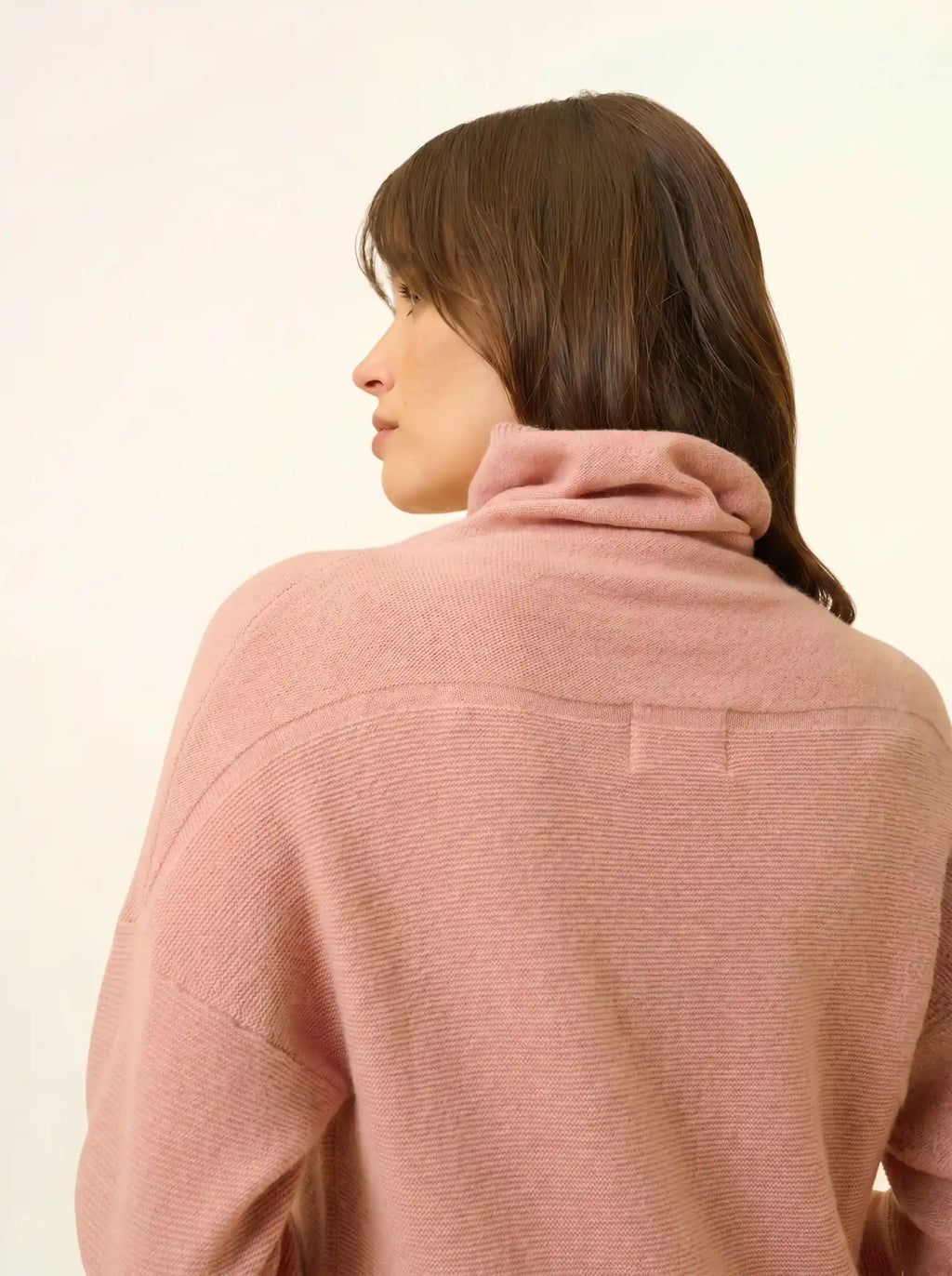 BLANTYRE pullover rollkragen bois de rosa