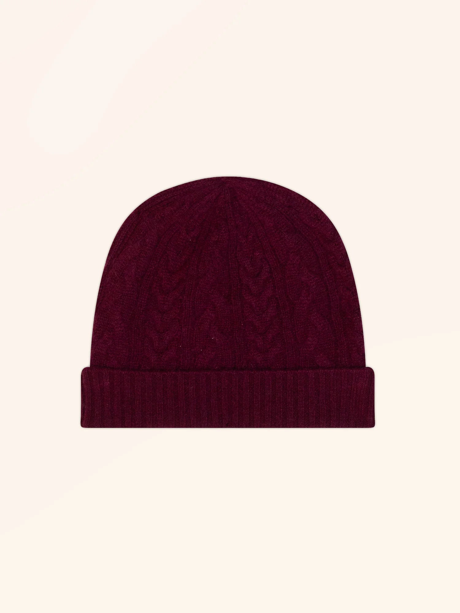 CLEO bonnet 4 fils bordeaux