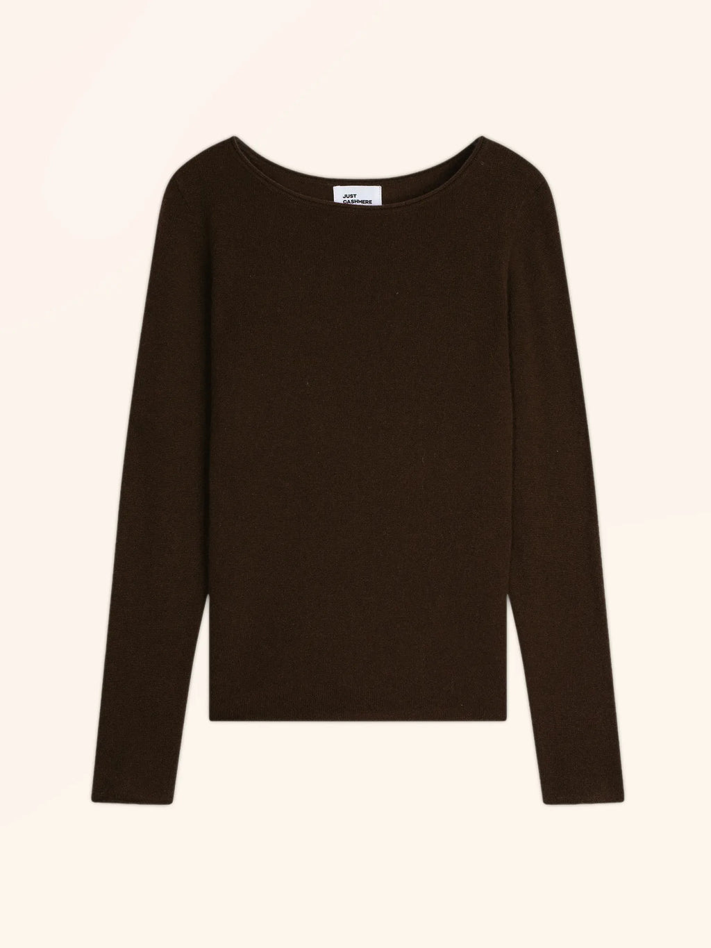 GRACE pullover u-boot-ausschnitt choco