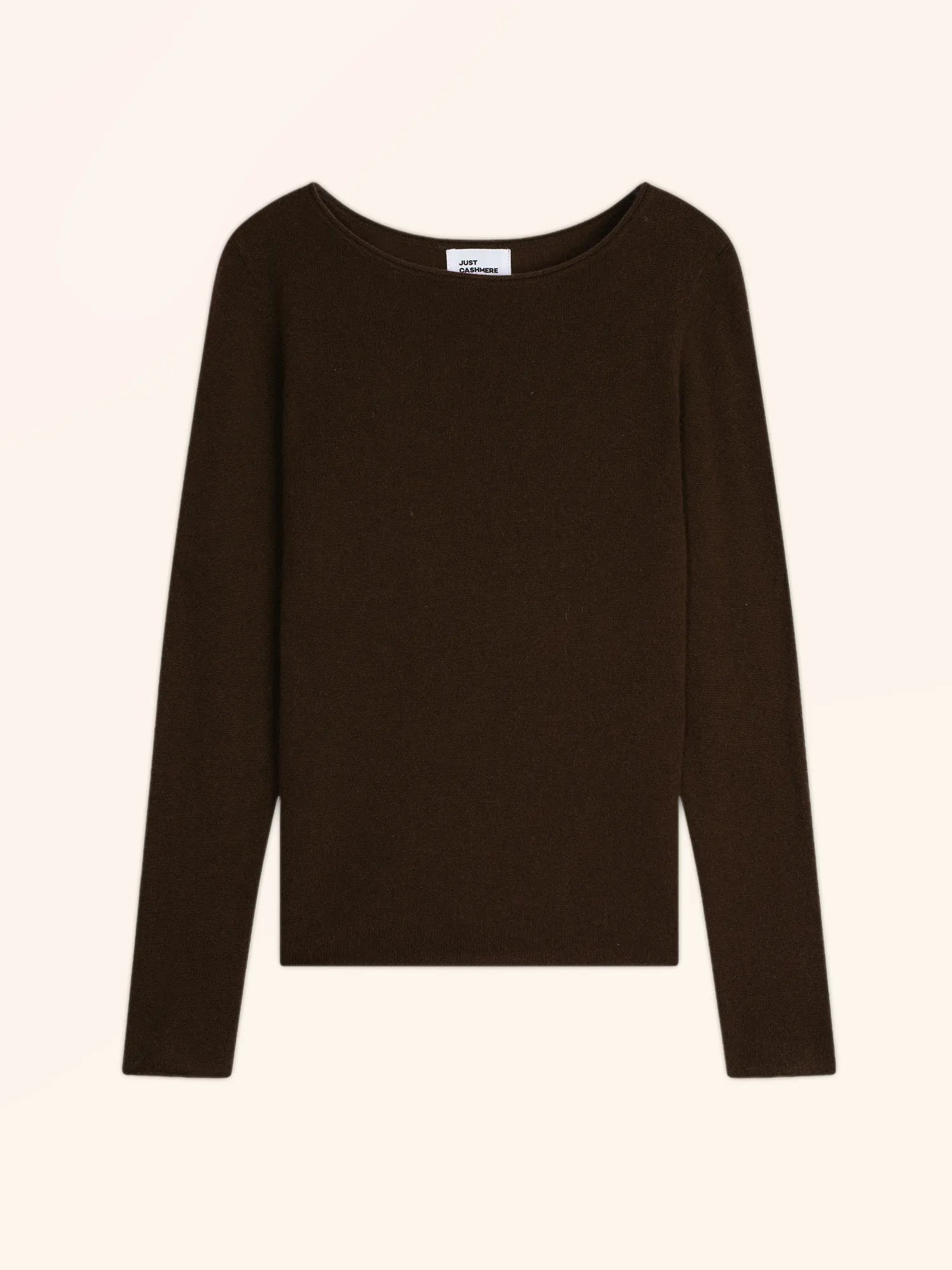 GRACE pullover u-boot-ausschnitt choco