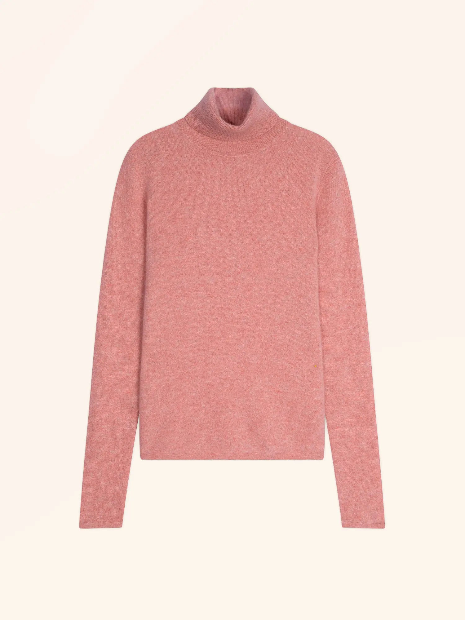 AVA pullover rollkragen koralle meliert