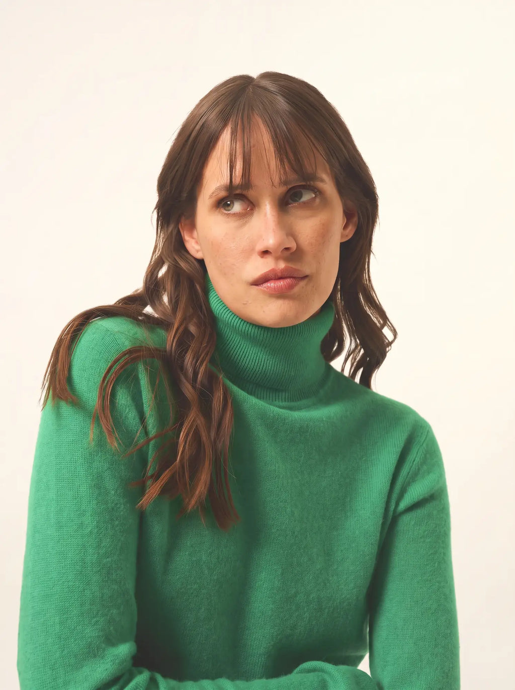 AVA pullover rollkragen minze