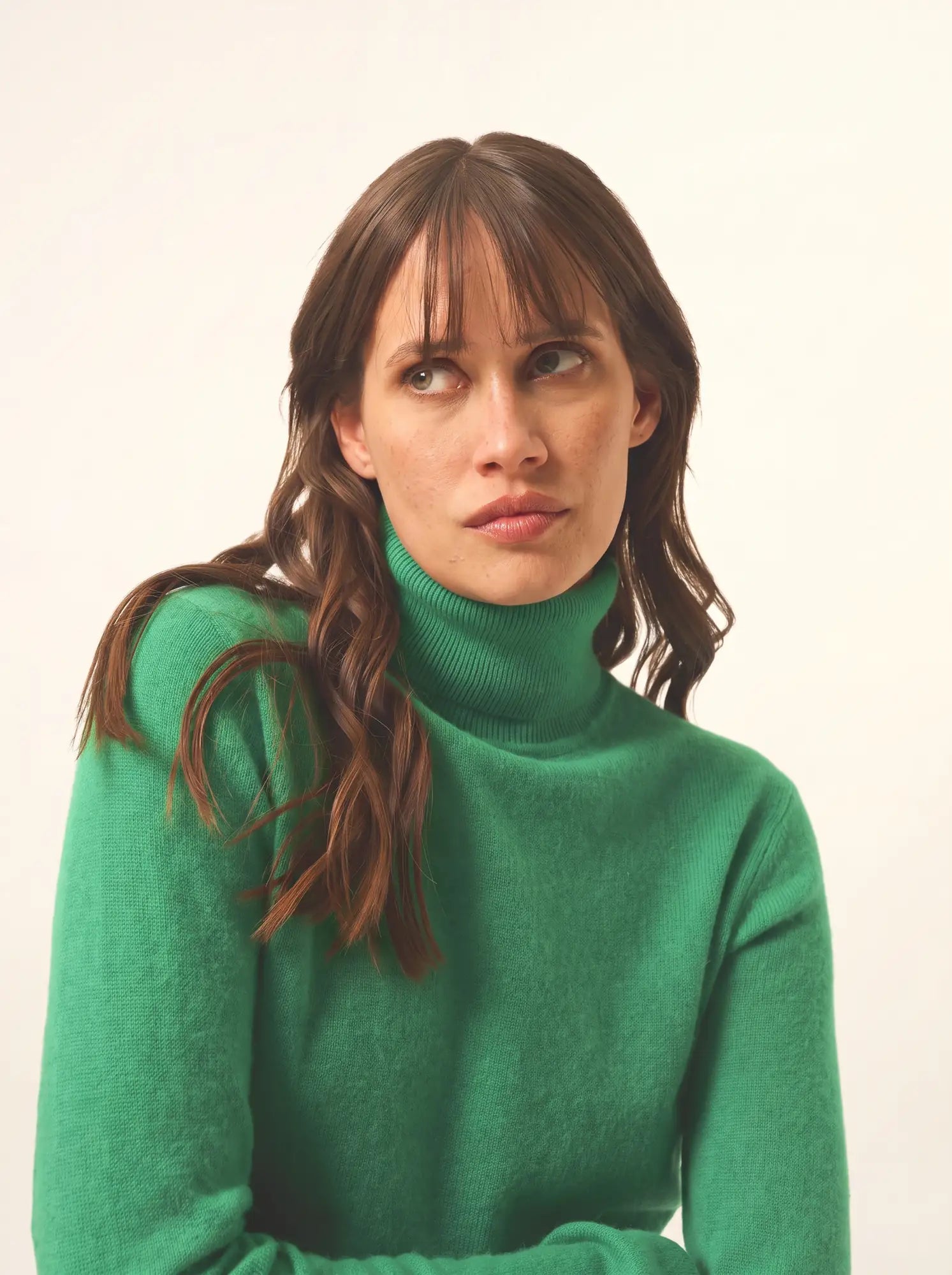 AVA pullover rollkragen minze