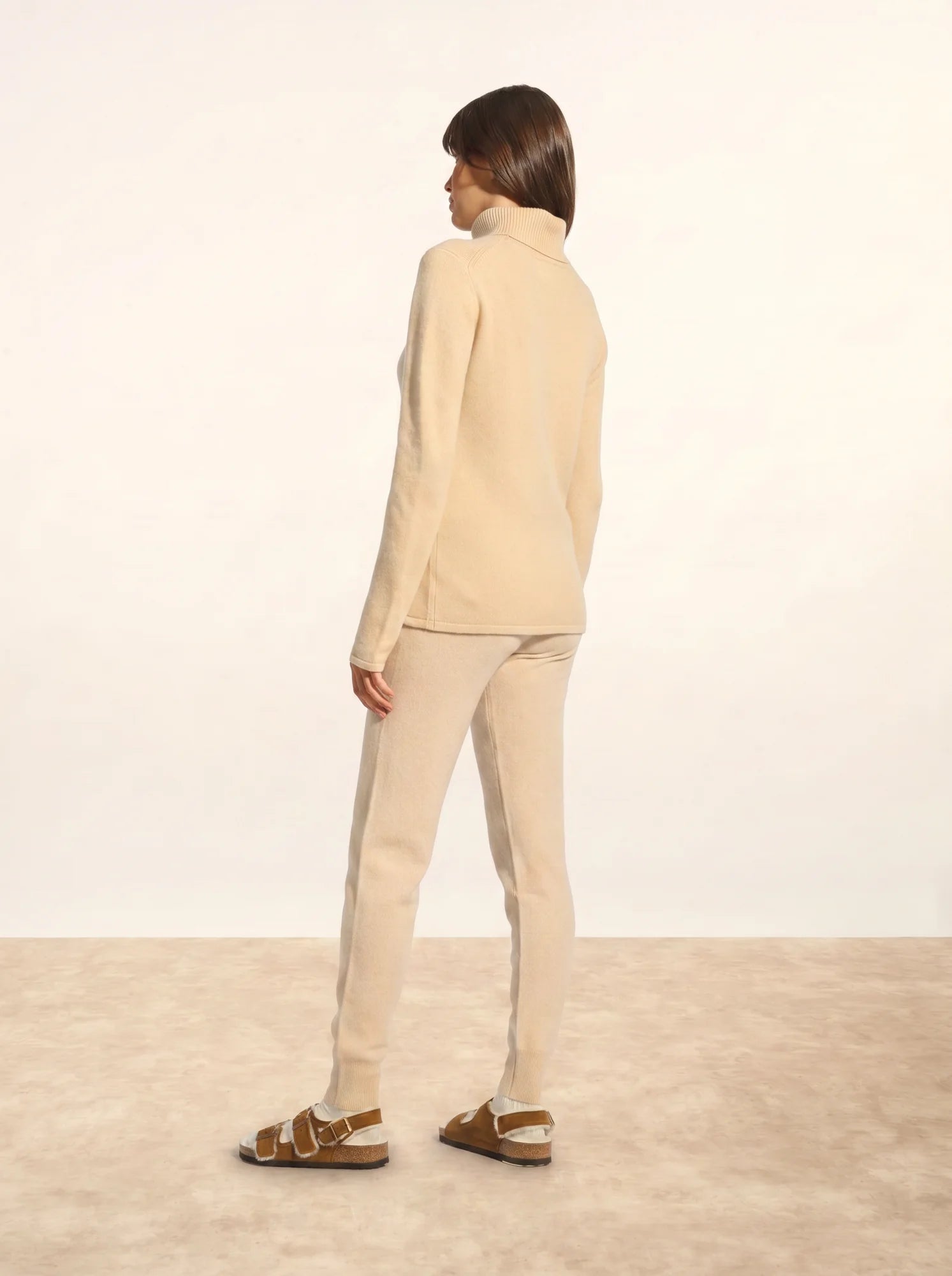 MATT pullover rollkragen 4-fädig beige