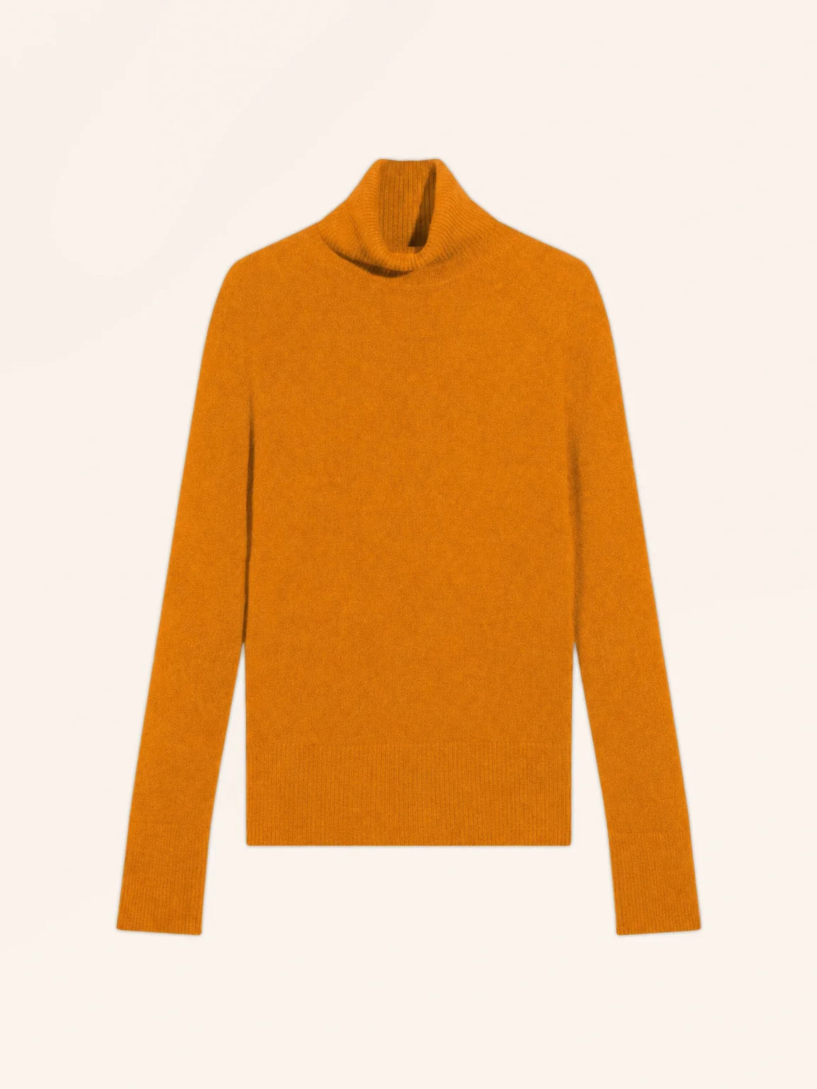 LEXIE pullover rollkragen ocre