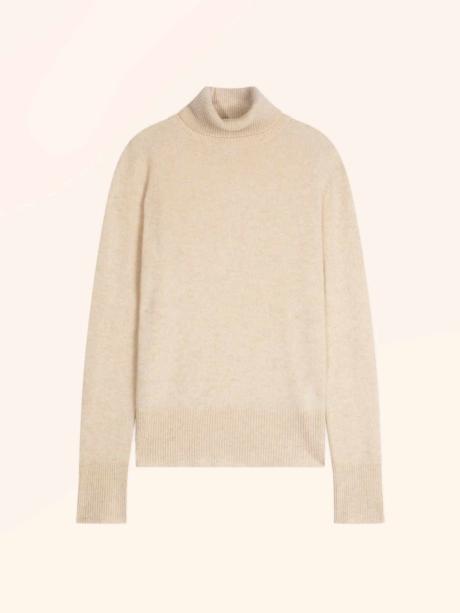 LEXIE pullover rollkragen avoine