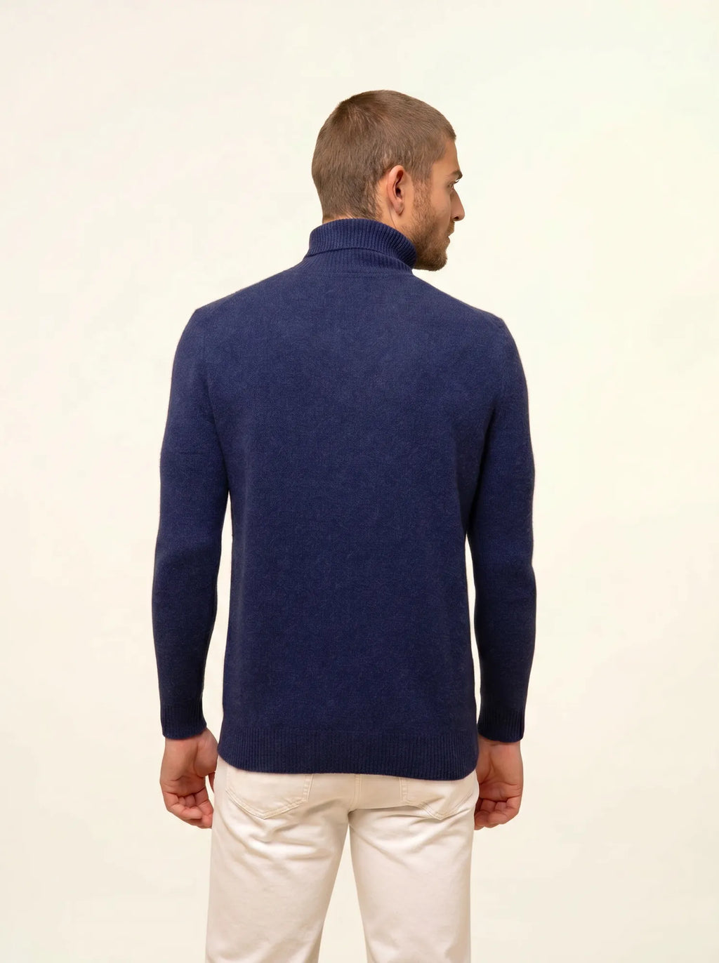 SACHA pullover rollkragen 4-fädig nachtblau