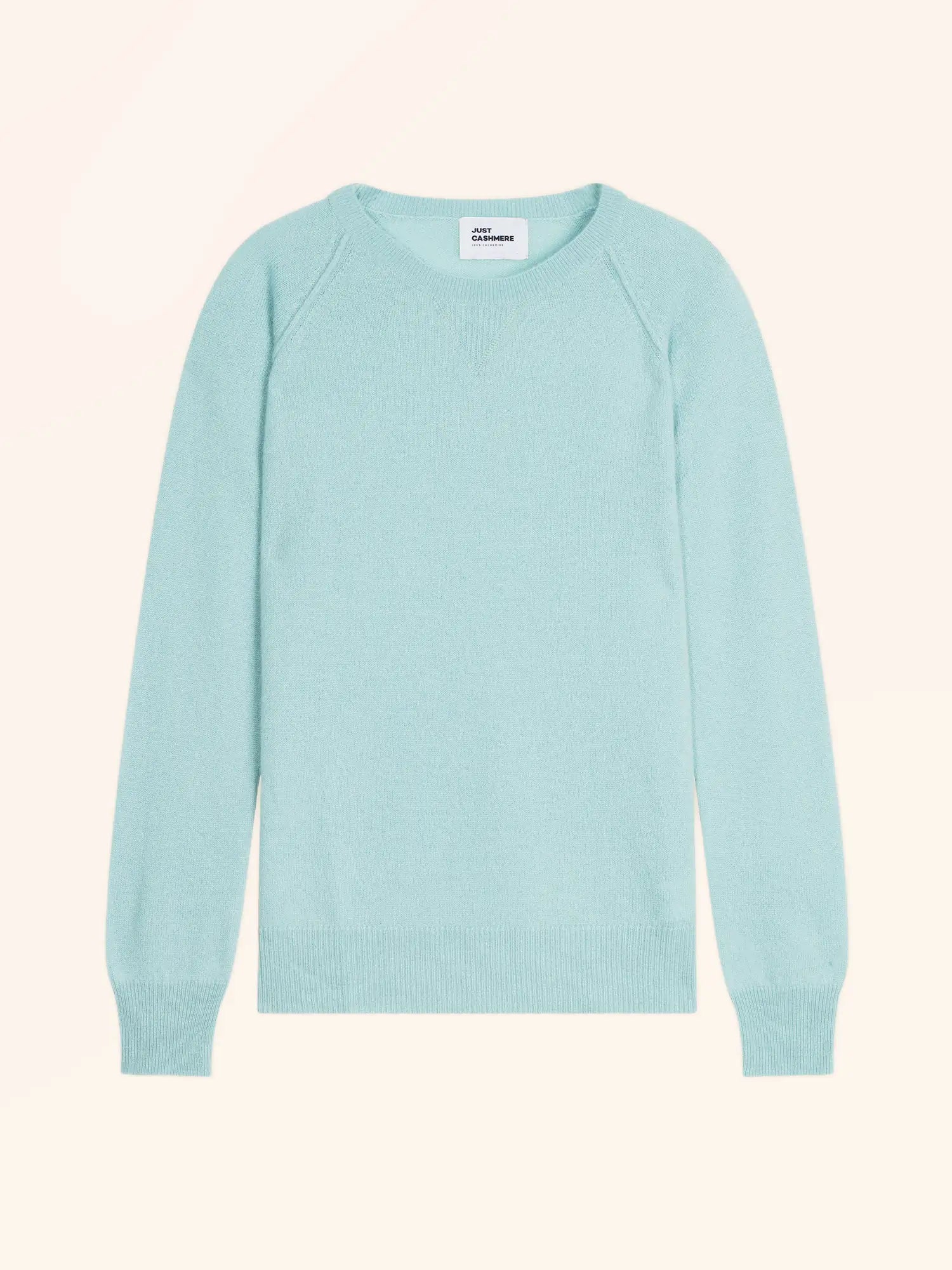HELEN pullover rundhalsausschnitt aqua