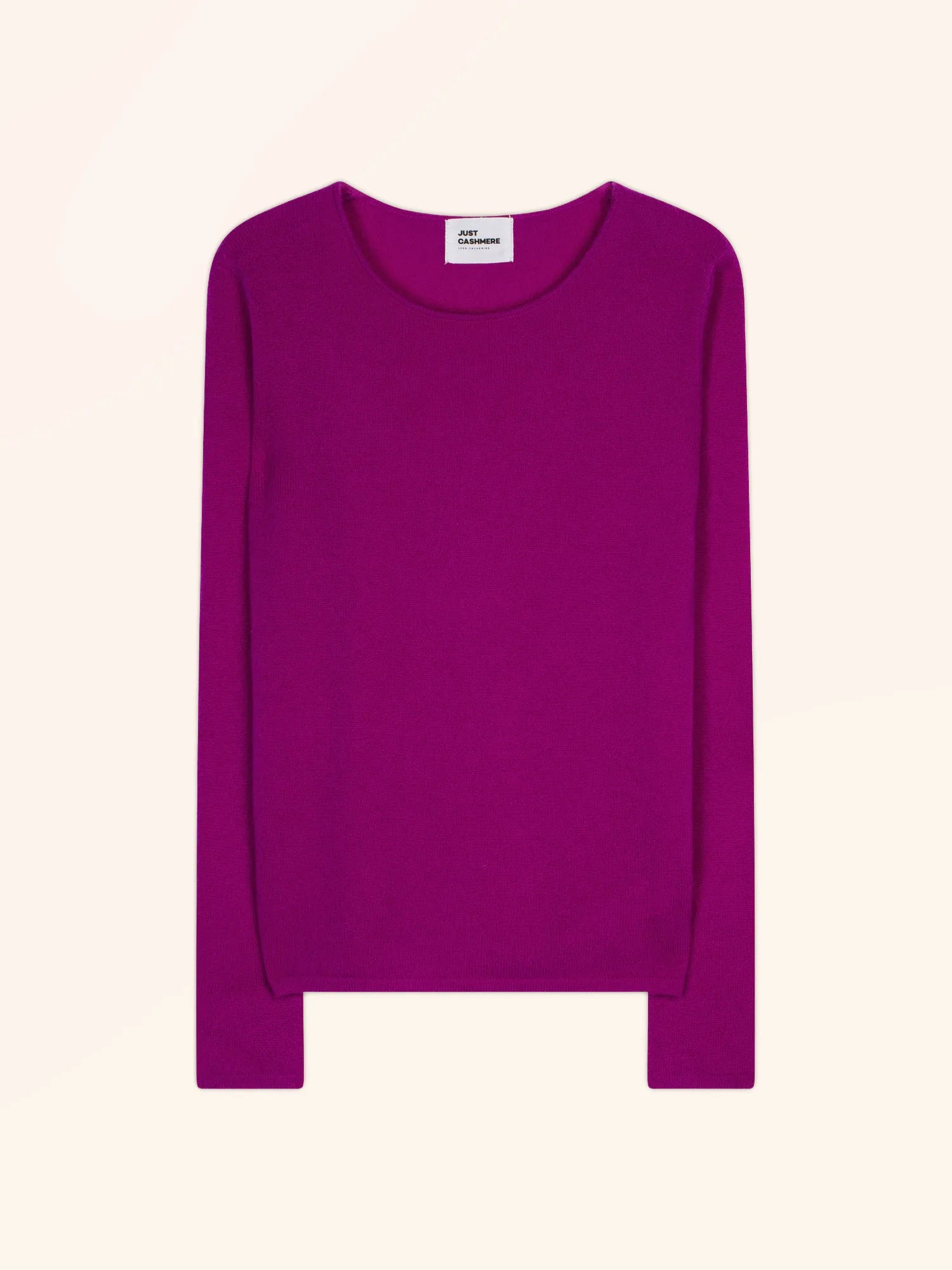 VIVIAN pullover rundhalsausschnitt violine