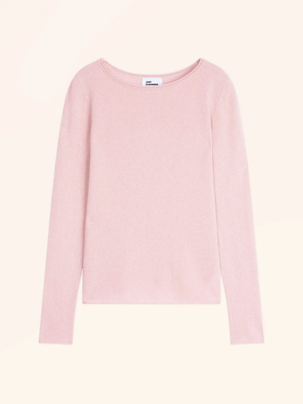VIVIAN pullover rundhalsausschnitt poudre