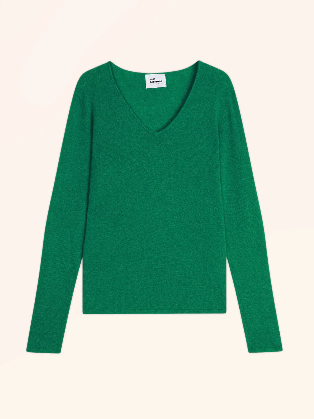 JOAN pull col V menthe