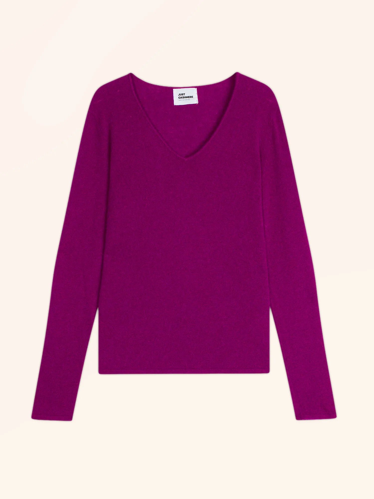 JOAN pullover v-ausschnitt violine
