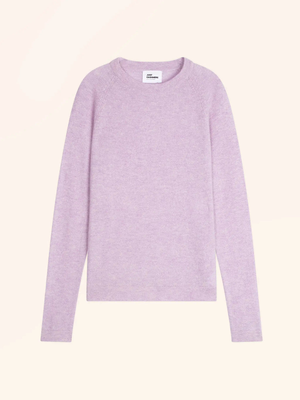 JANE pullover rundhalsausschnitt malve meliert