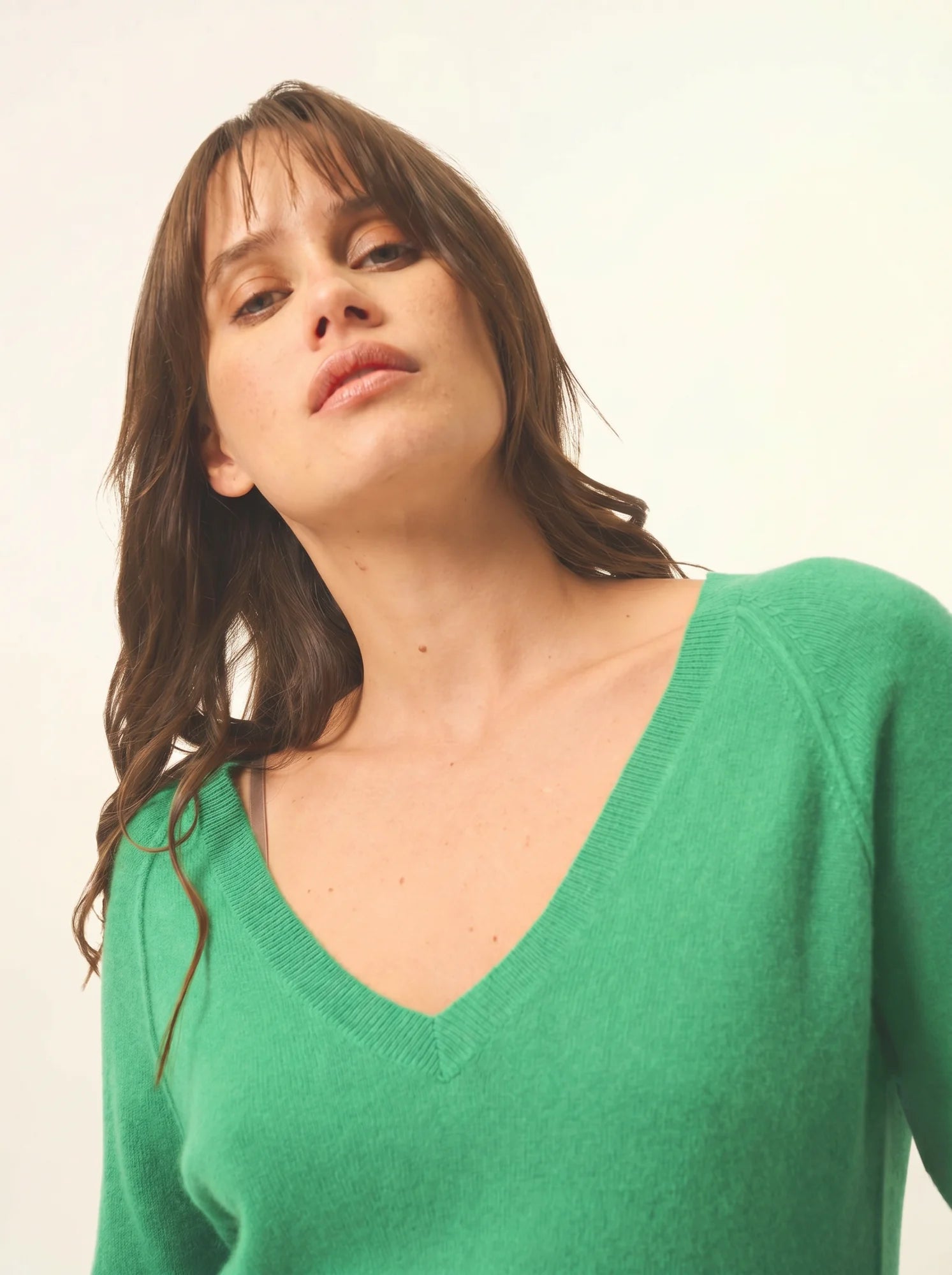 PHOEBE pull col V menthe