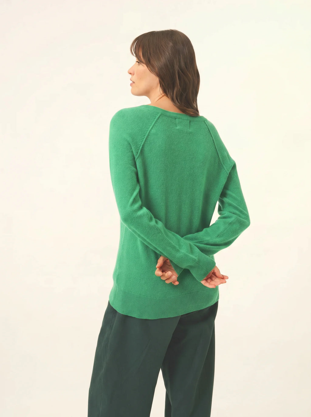 PHOEBE pull col V menthe