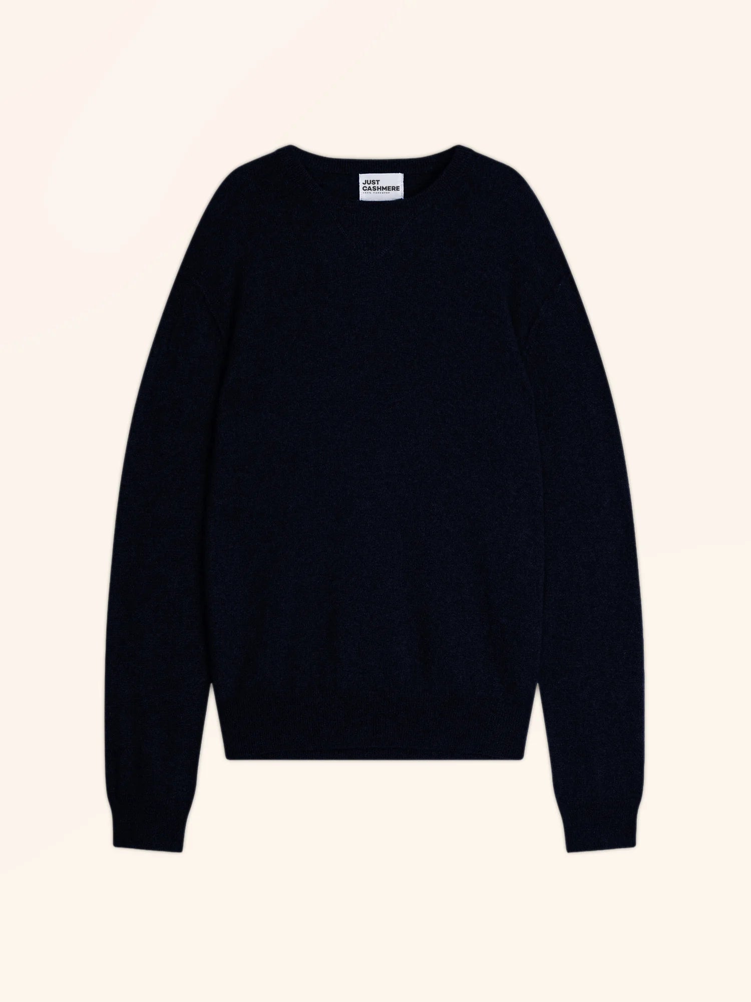 NOE pullover rundhalsausschnitt caviar