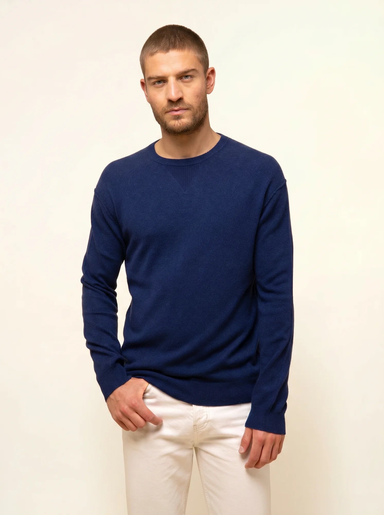 NOE pullover rundhalsausschnitt minuit