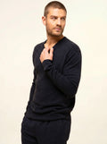 TOM pullover v-ausschnitt caviar