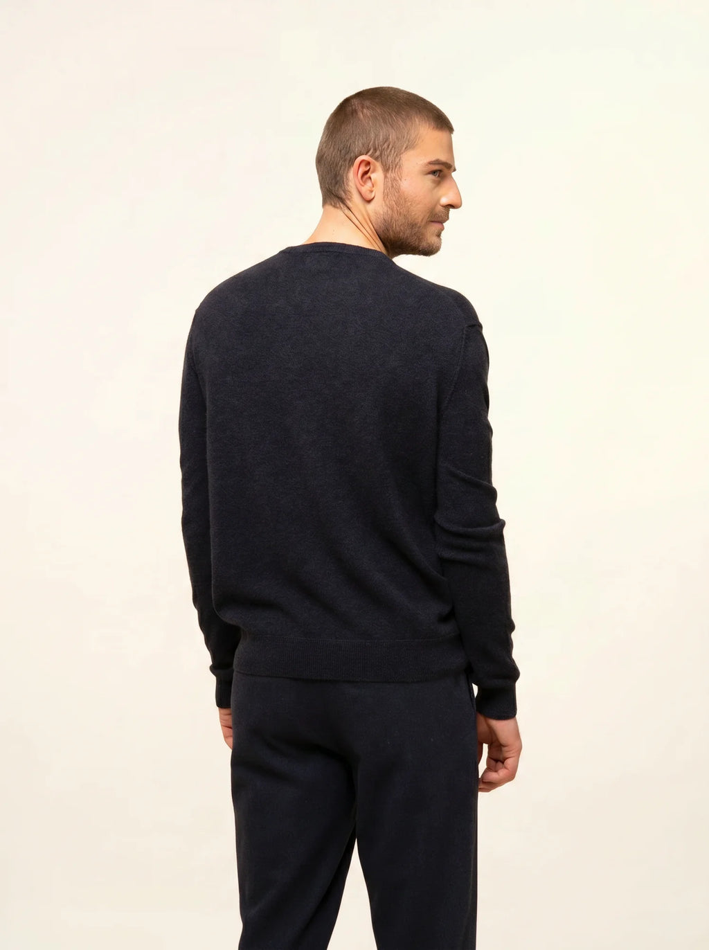 TOM pullover v-ausschnitt caviar