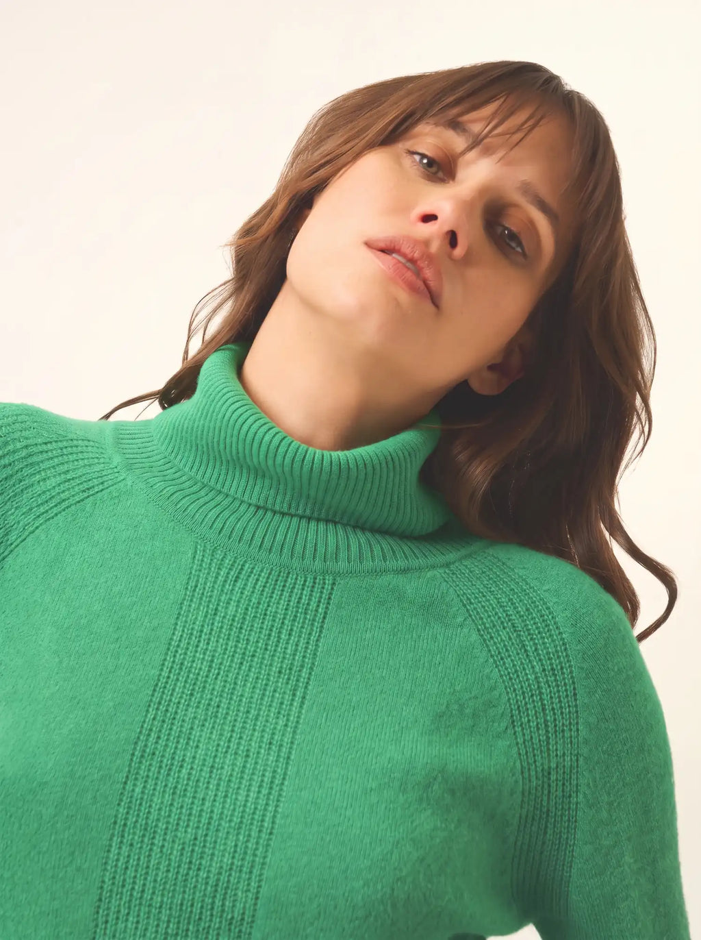 LILLY pullover rollkragen minze