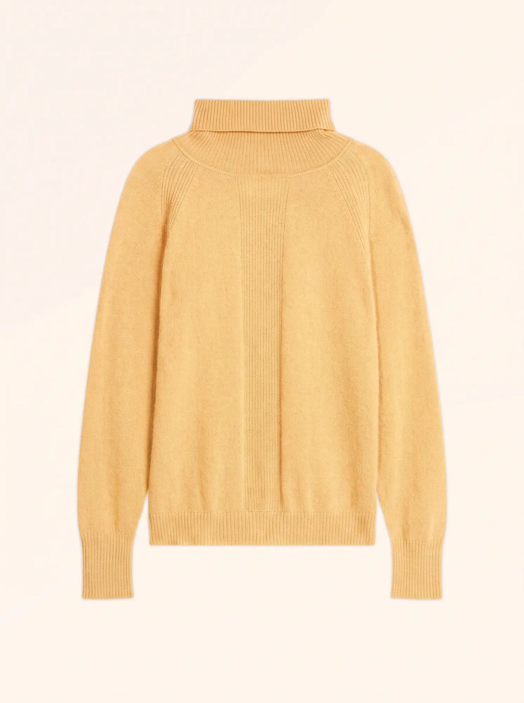LILLY pull col roulé vanille