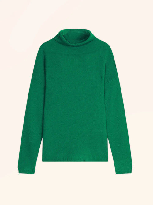 BLANTYRE pull col roulé menthe