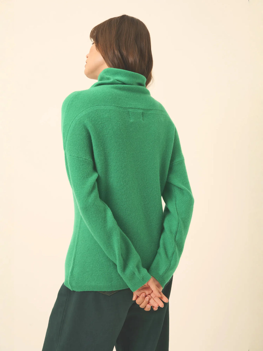 BLANTYRE pullover rollkragen minze