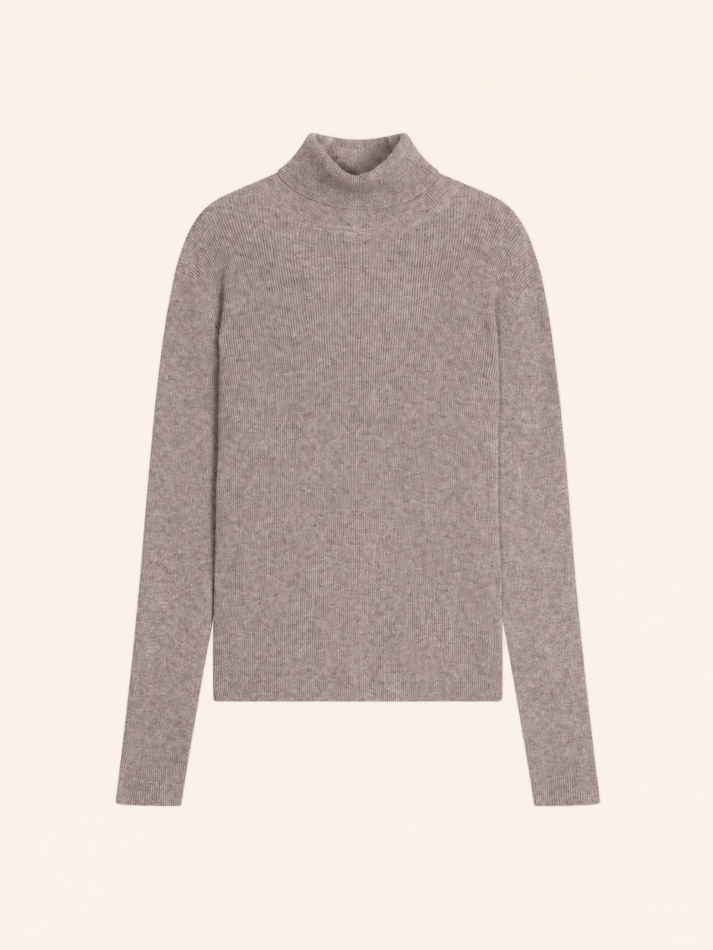 LANAIS pullover rollkragen caribou meliert