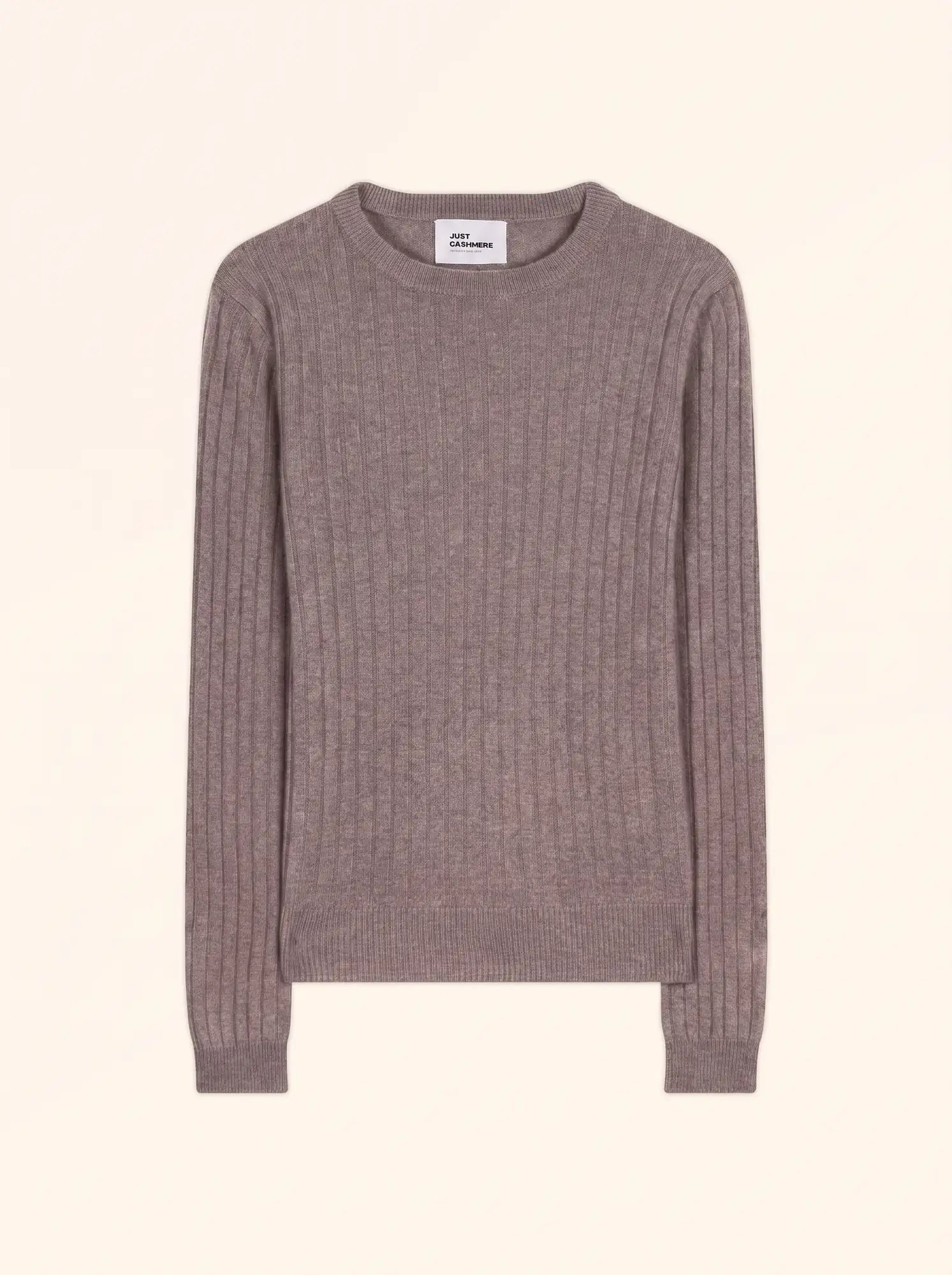 AVANA pull col rond caribou chiné