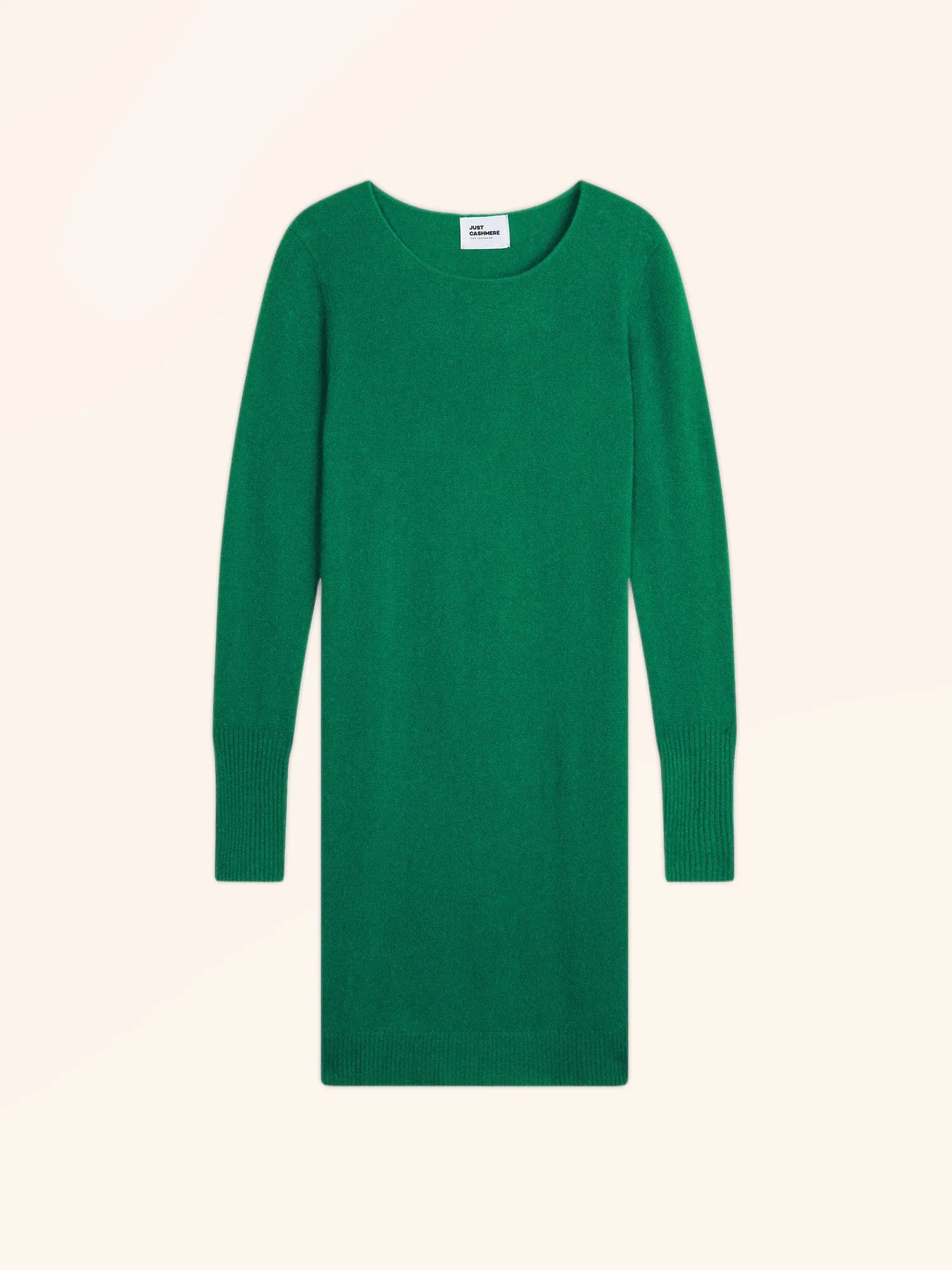 SUSAN kleid rundhalsausschnitt minze