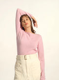GRACE pullover u-boot-ausschnitt dragée