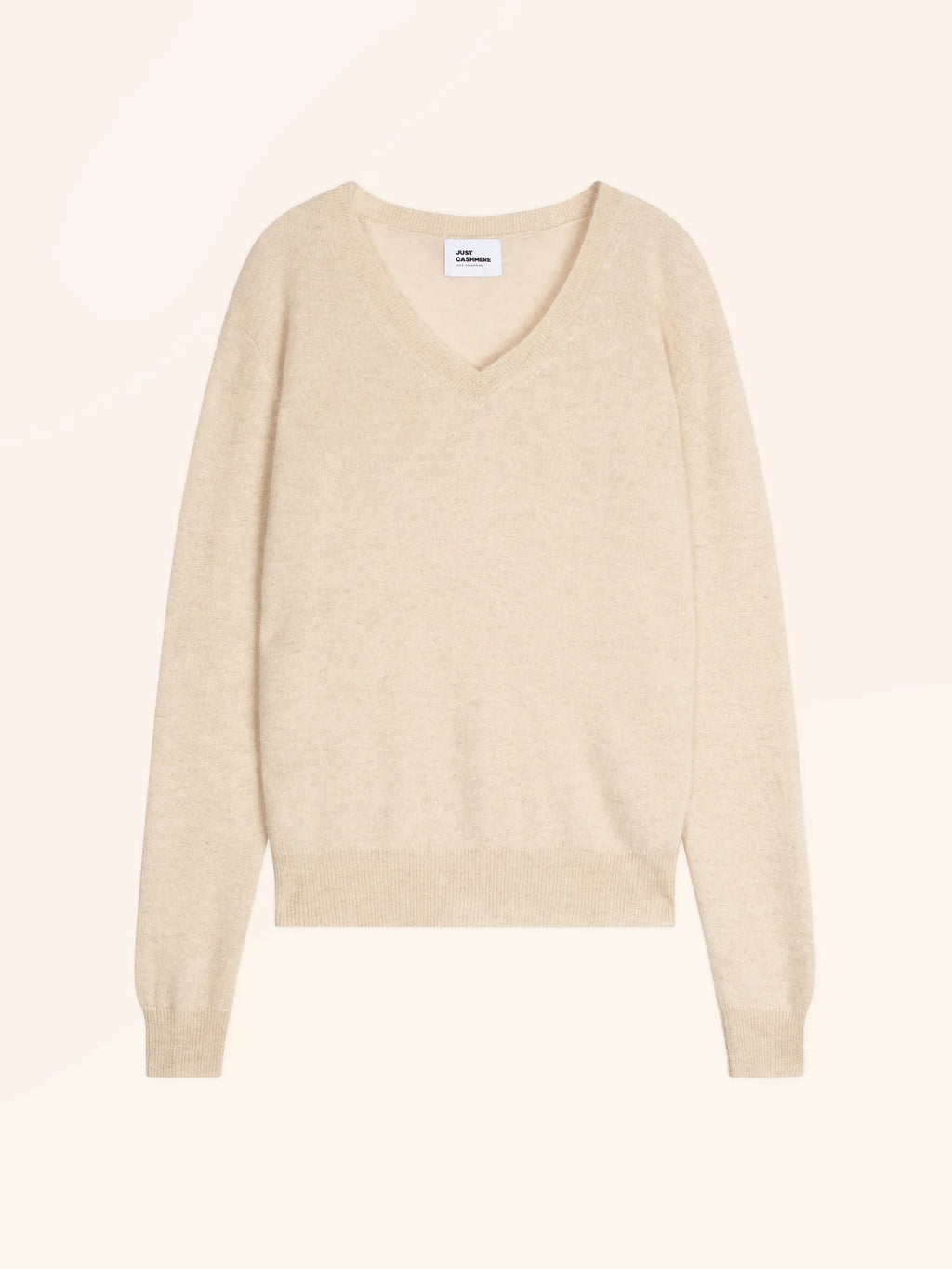 NORA pullover v-ausschnitt avoine