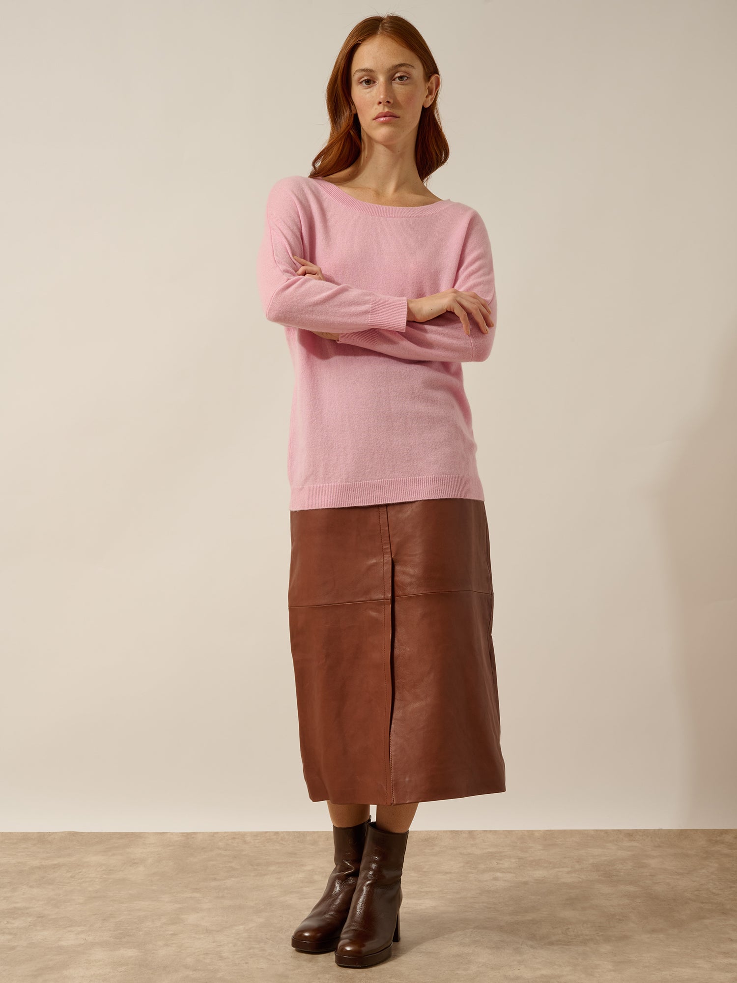 REBECCA pull  dragée