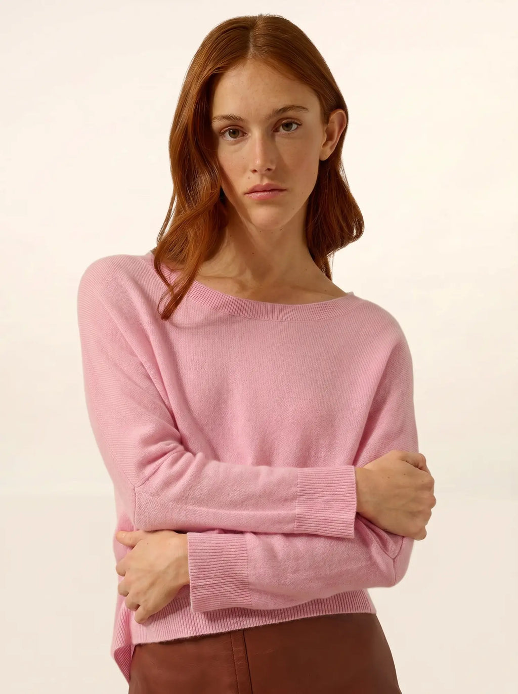 REBECCA pullover chauve souris dragée